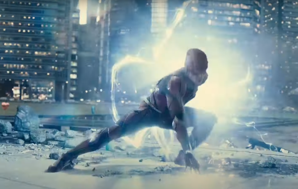 Ezra Miller as The Flash in Zack Snyder's Justice League