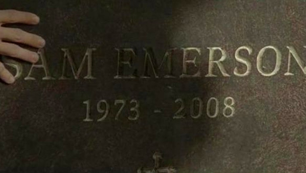 Sam Emerson's gravestone in Lost Boys: The Thirst (2010)