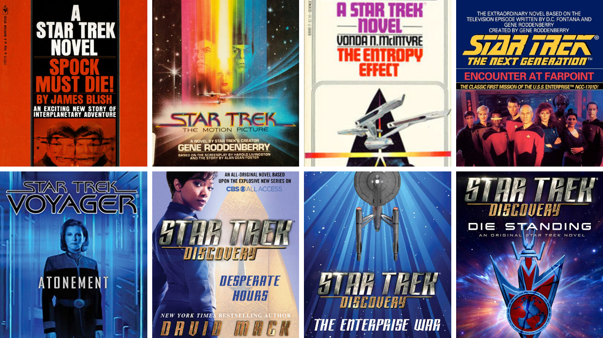 which star trek novels are canon