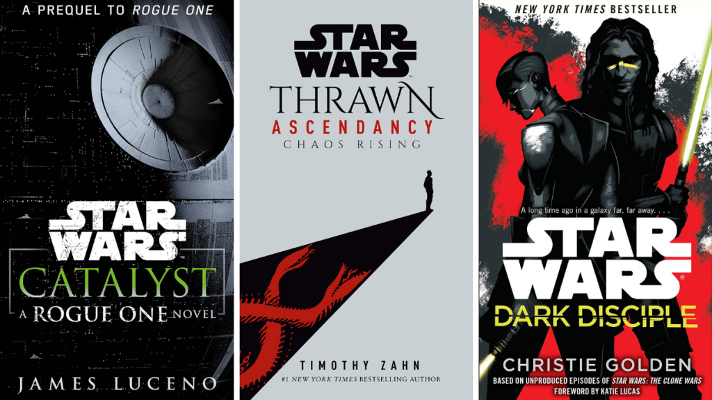 Star Wars Books A Guide To Canon Novels In Chronological Order Den