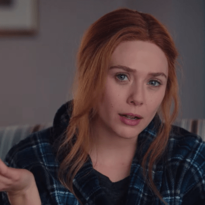 Elizabeth Olsen as Wanda Maximoff in Marvel's WandaVision Episode 7