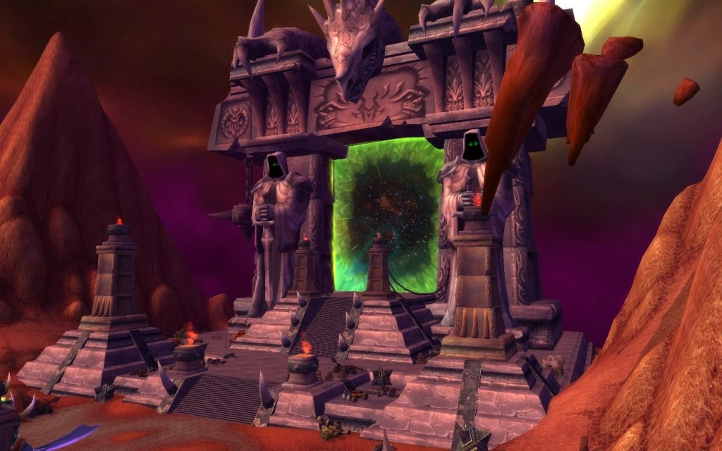 World of Warcraft Burning Crusade Dark Portal