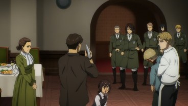 Attack On Titan Season 4 Episode 13 Gabi At Knifepoint