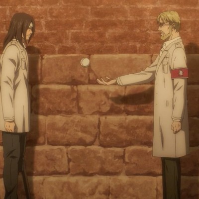 Attack On Titan Season 4 Episode 15 Eren Zeke Baseball