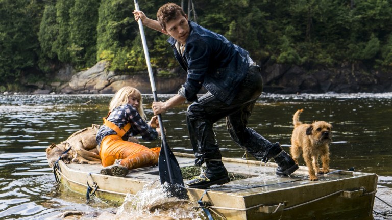 Daisy Ridley and Tom Holland in Chaos Walking