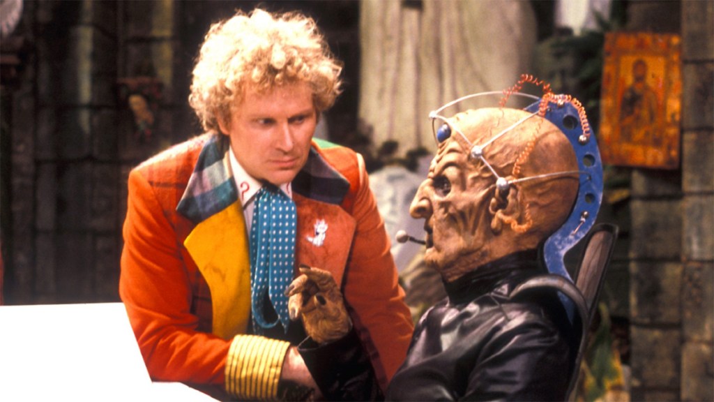 Doctor Who Davros Colin Baker