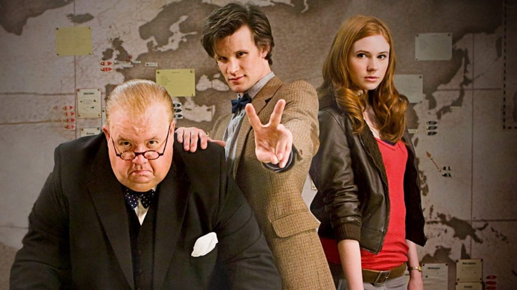 Doctor Who Victory of the Daleks Matt Smith Karen Gillan