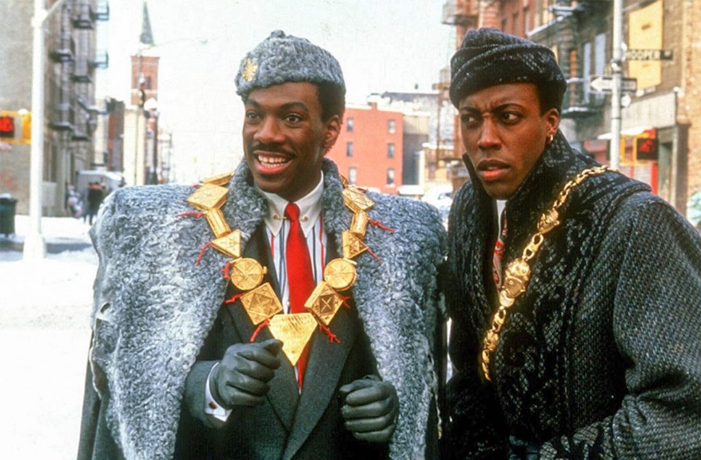 Eddie Murphy and Arsenio Hall in Coming to America