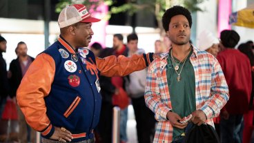 Eddie Murphy and Jermaine Fowler in Coming 2 America