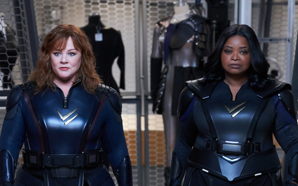 Melissa McCarthy and Octavia Spencer in Thunder Force