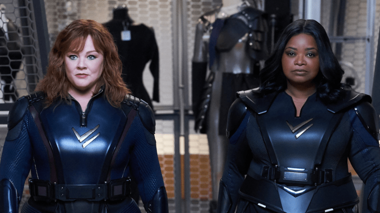 Melissa McCarthy and Octavia Spencer in Thunder Force