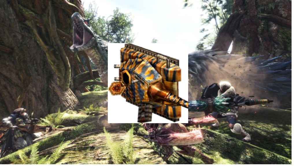 Tigrex Tank Monster Hunter weapons