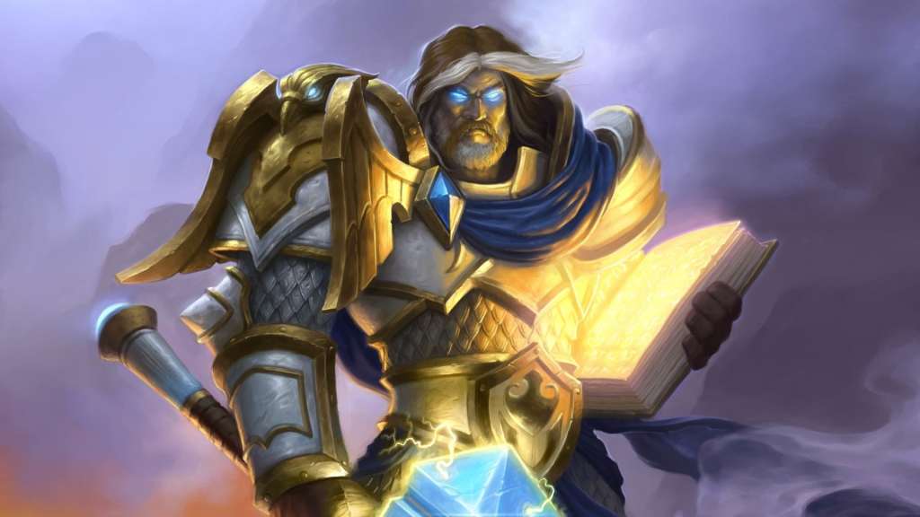 Hearthstone Paladin Portrait