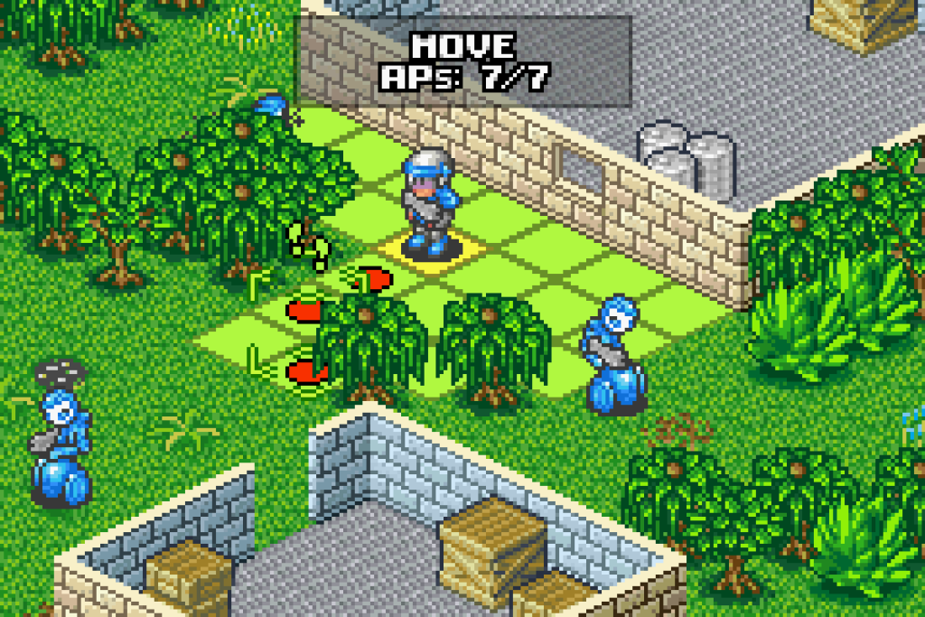 Rebelstar: Tactical Command GBA Game