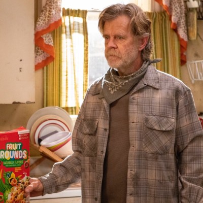 William H. Macy as Frank Gallagher in Shameless season 11