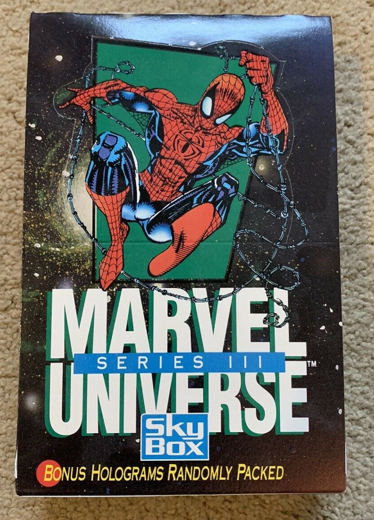 Details about   Skybox Marvel Cards 1993 in Topload Card Holder #145 Spider-man vs Carnage 