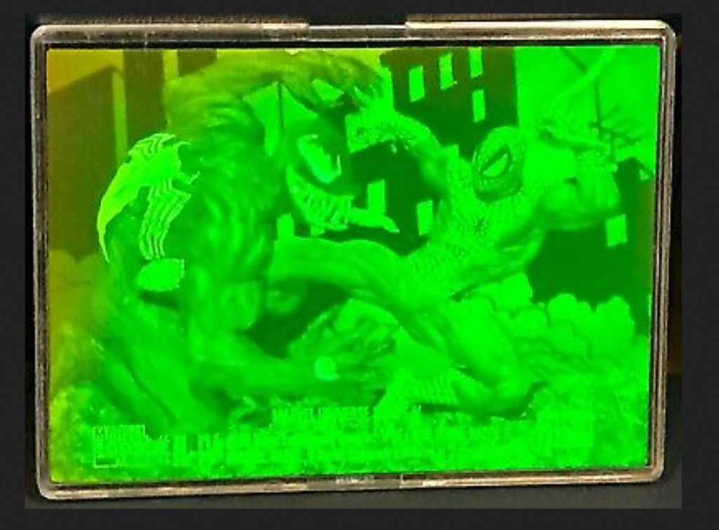 Spider-Man vs. Venom Hologram Card