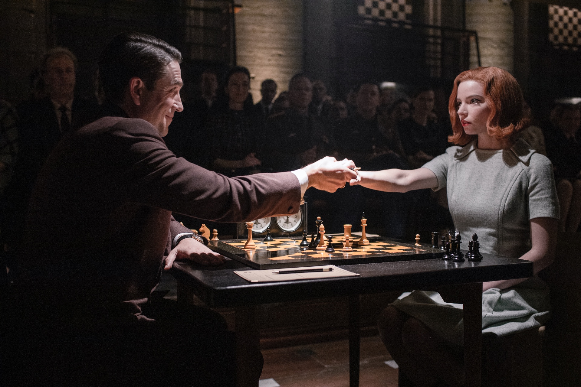 Best Chess Moments from Queen's Gambit Season 1: Beth Harmon vs Townes! 