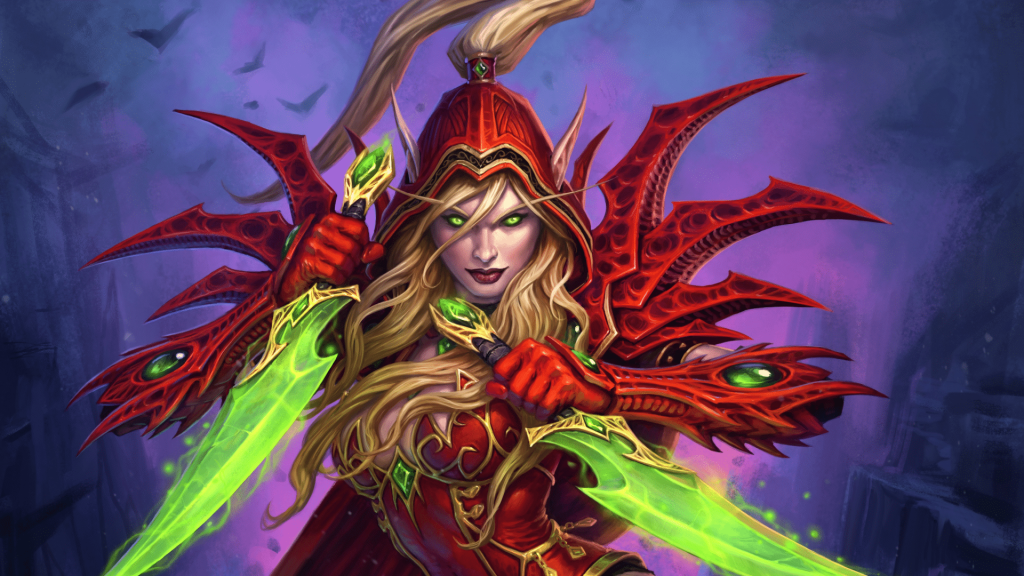 Valeera Hearthstone Potrait