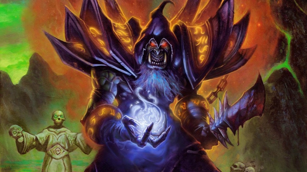 Hearthstone Warlock Portrait