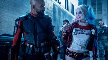 Will Smith and Margot Robbie as Harley Quinn in Suicide Squad