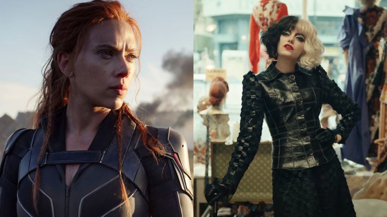 Black Widow and Cruella will premiere on Disney+