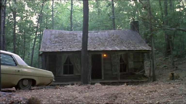 Cabin in first Evil Dead