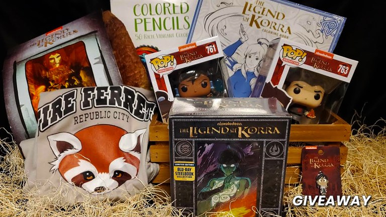 Legend of Korra SteelBook prize pack giveaway