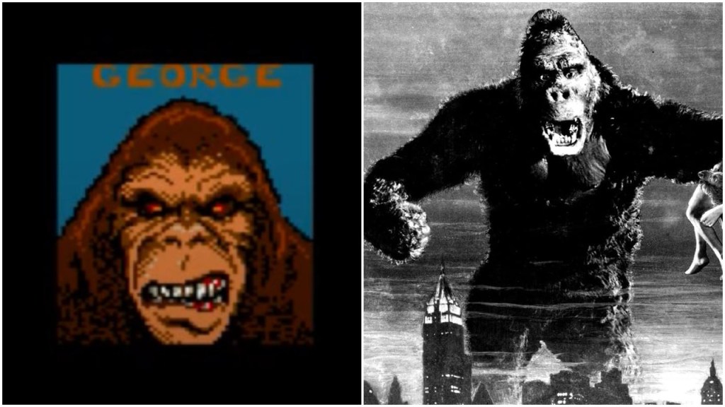 Rampage George and King Kong