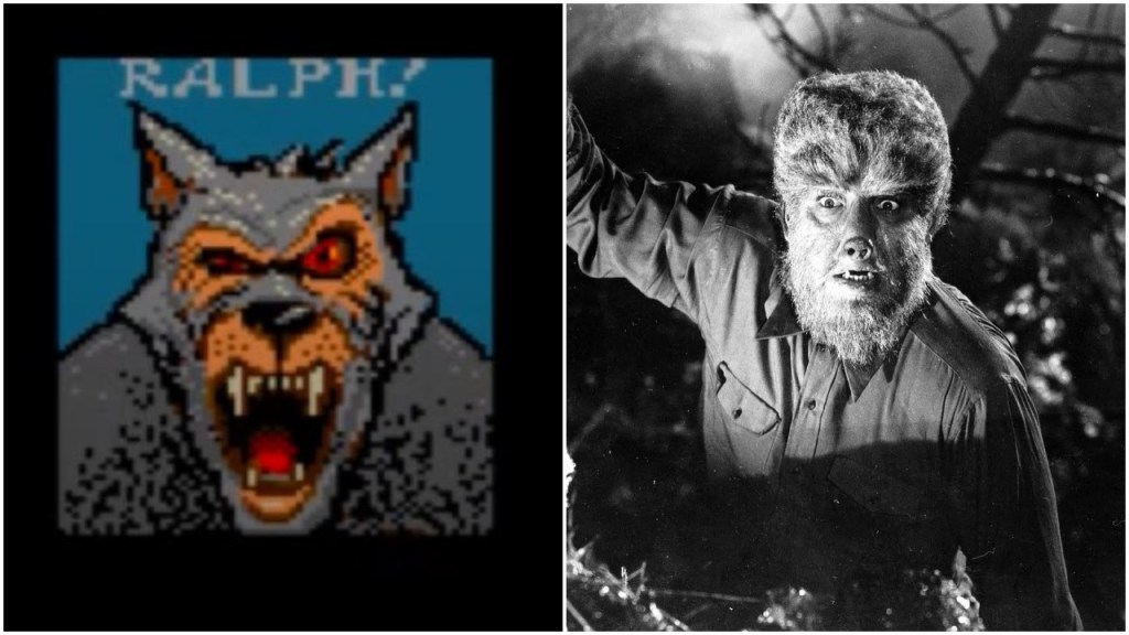 Ralph and Wolf Man Rampage