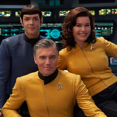 Spock, Pike and Number One on Star Trek: Discovery