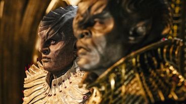 Two Klingons in Star Trek: Discovery