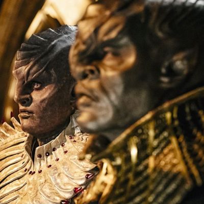 Two Klingons in Star Trek: Discovery