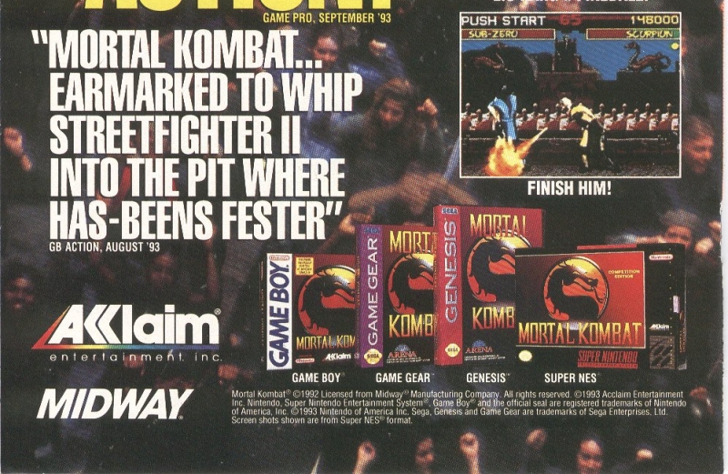 Pixelated Playoff: Street Fighter vs. Mortal Kombat - Mandatory