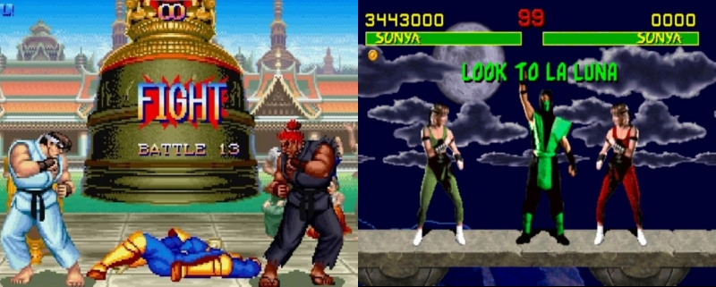 Mortal Kombat vs Street Fighter - Life o
