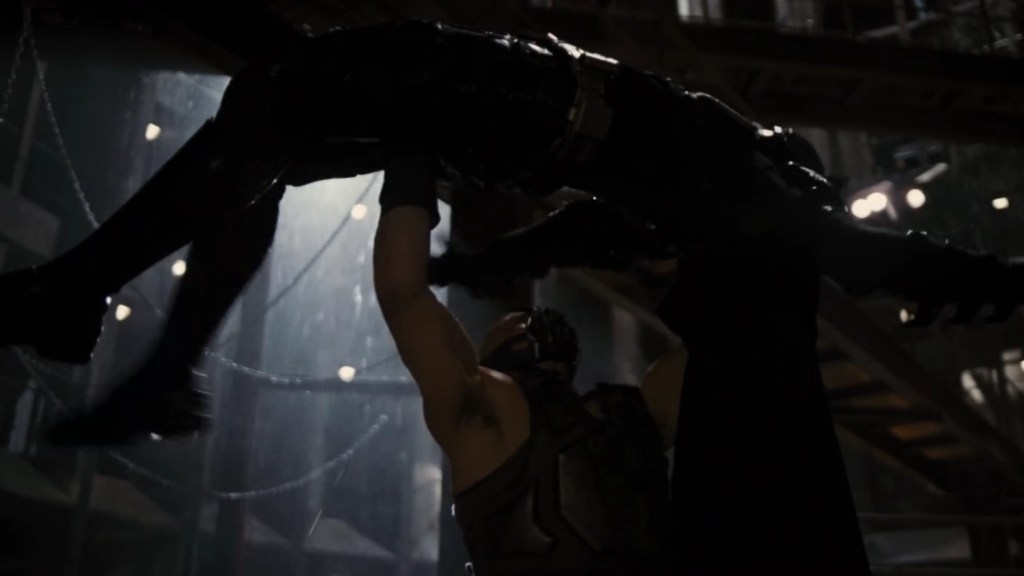 Bane Breaks Batman's Back in The Dark Knight Rises