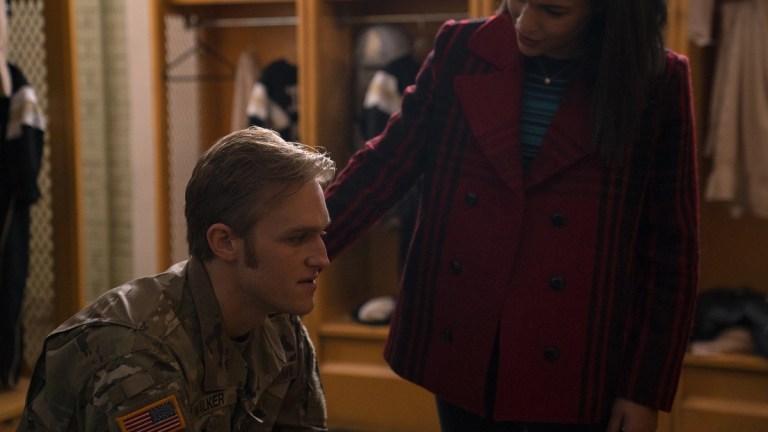 Wyatt Russell as John Walker in Marvel's The Falcon and the Winter Soldier Episode 2