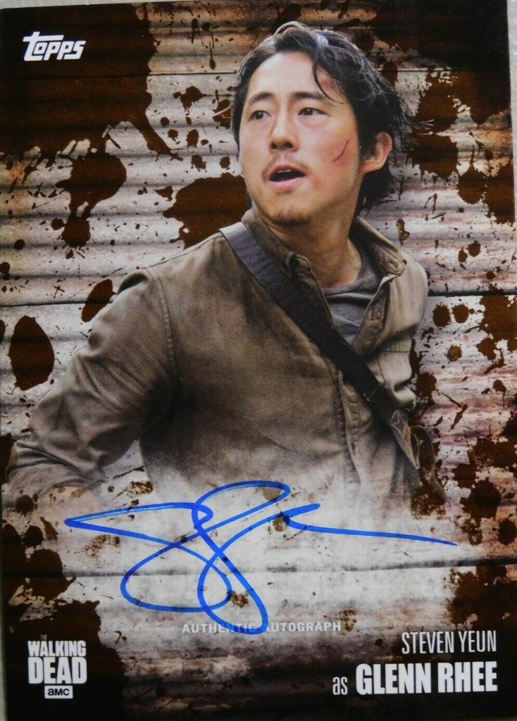 The Walking Dead Trading Cards - Steven Yeun