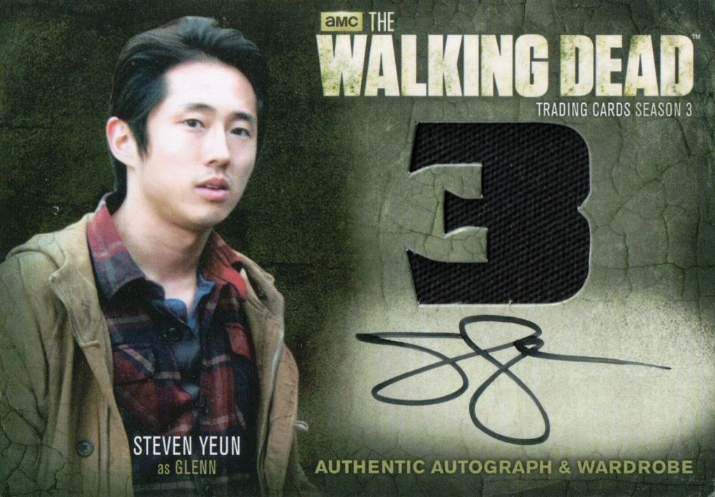 The Walking Dead Trading Cards - Steven Yeun