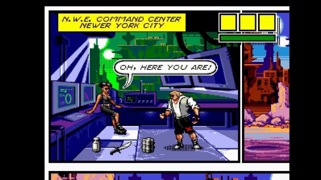 Comix Zone Sega Genesis