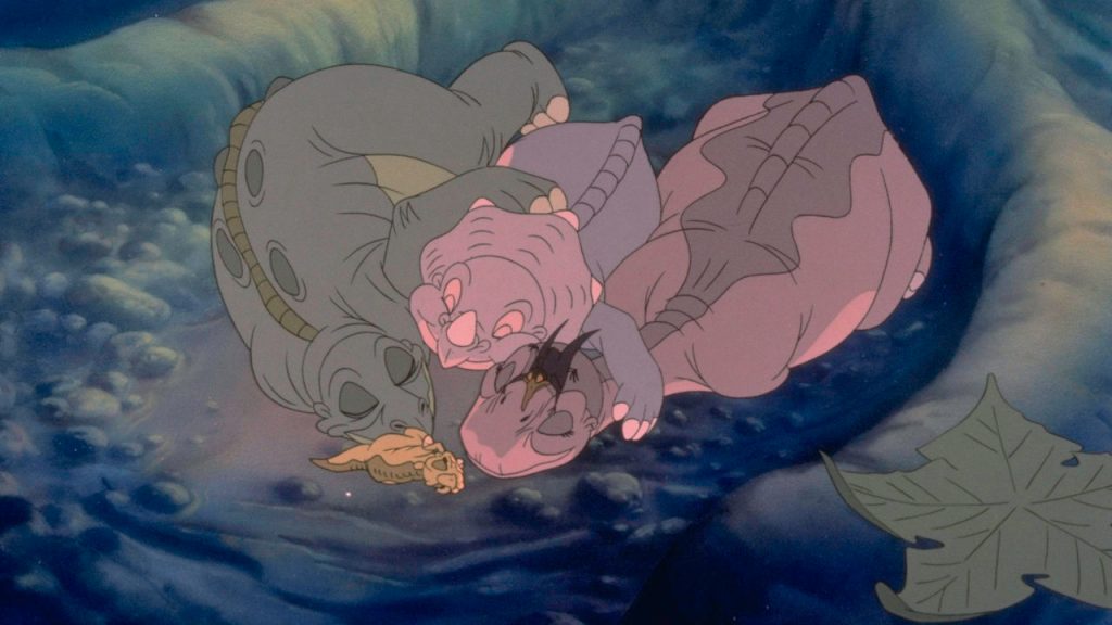 Dinosaurs in The Land Before Time (1988)
