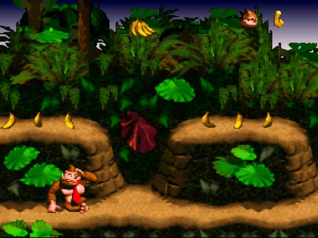 Donkey Kong Country SNES