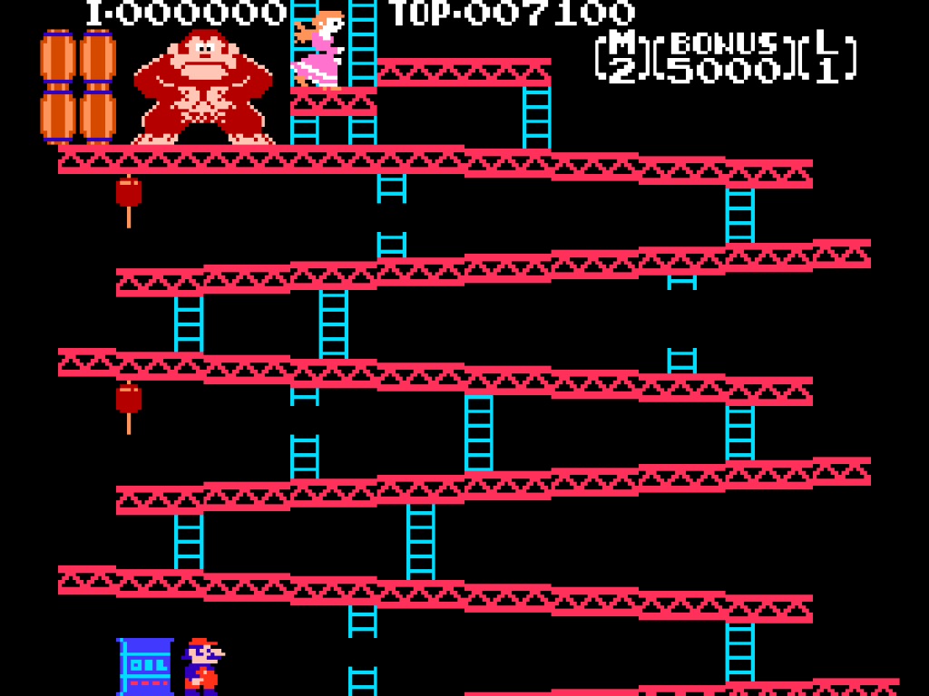 Donkey Kong arcade Nintendo