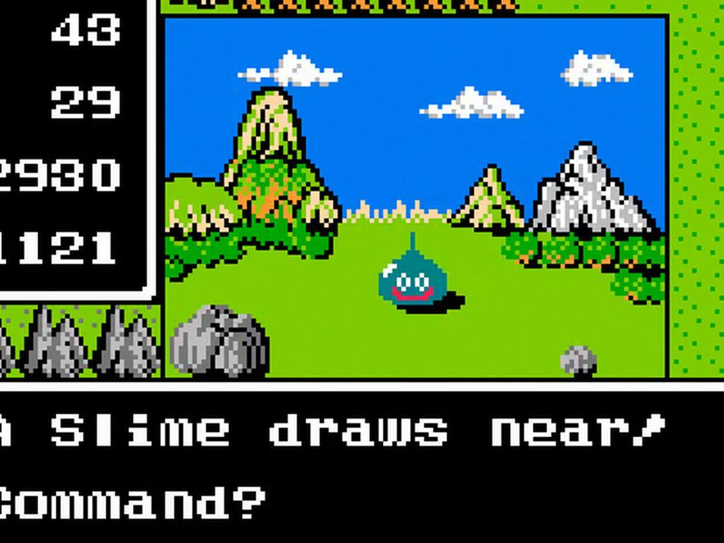 Dragon Warrior NES game