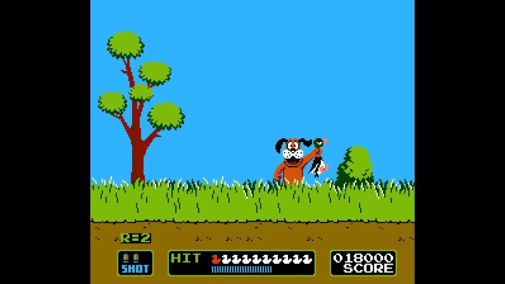 Duck Hunt NES game