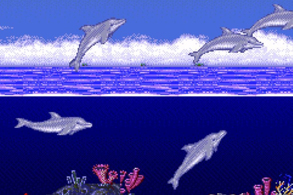 Ecco the Dolphin Sega Genesis