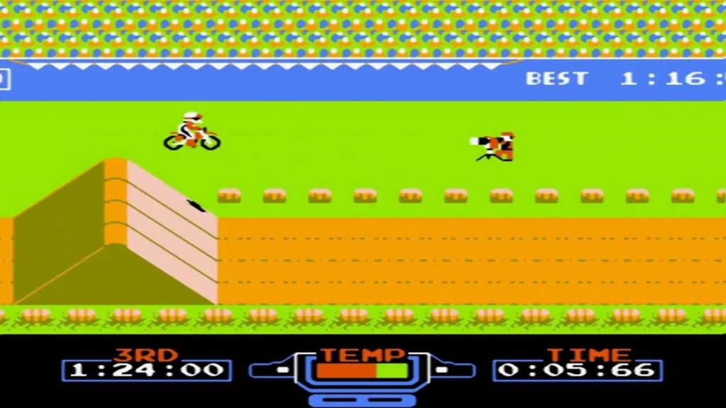 Excitebike NES game