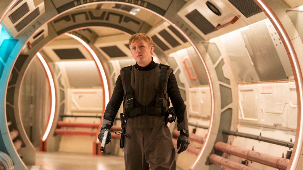 Sky One's Intergalactic Thomas Turgoose as Drew