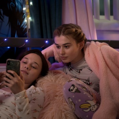Cailee Spaeny and Ruby Cruz in Mare of Easttown