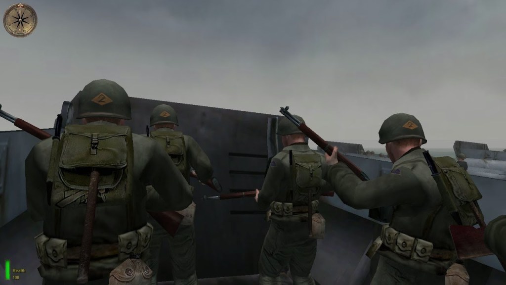 Medal of Honor Allied Assault Beach Scene